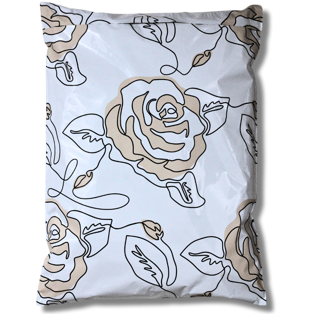 Rose Biodegradable Mailers 14.5" x 19"