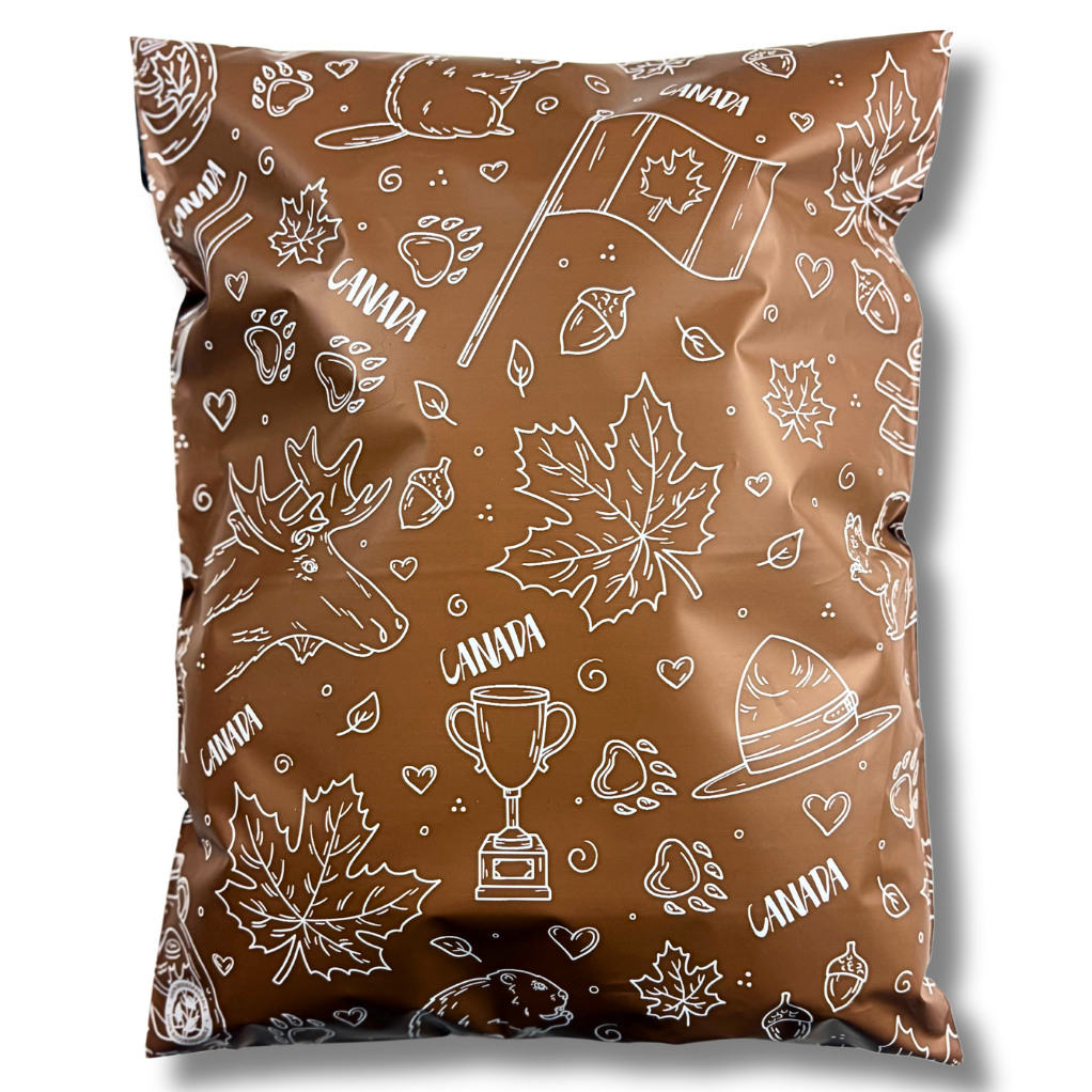 O Canada! Biodegradable Mailers 10" x 13"