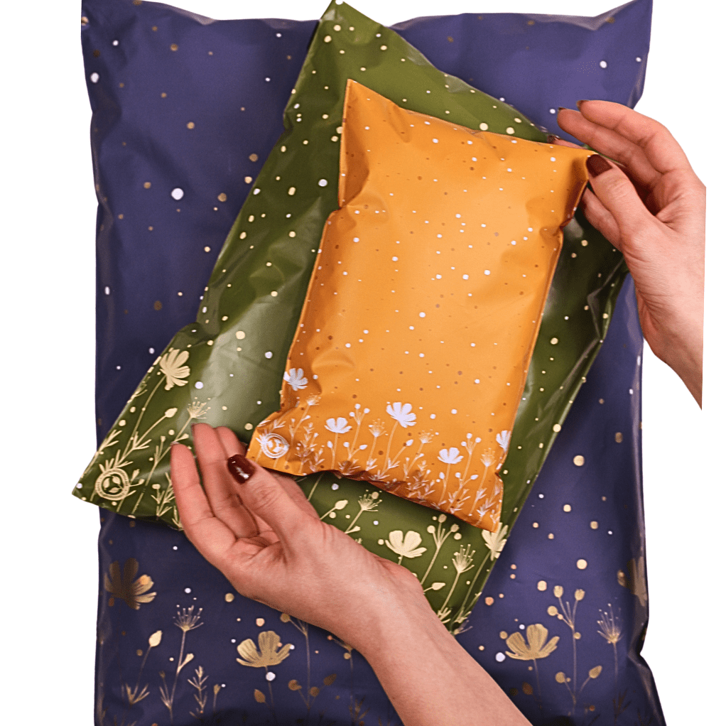 Roxana Biodegradable Mailers 6" x 9" - Cando Green Pack