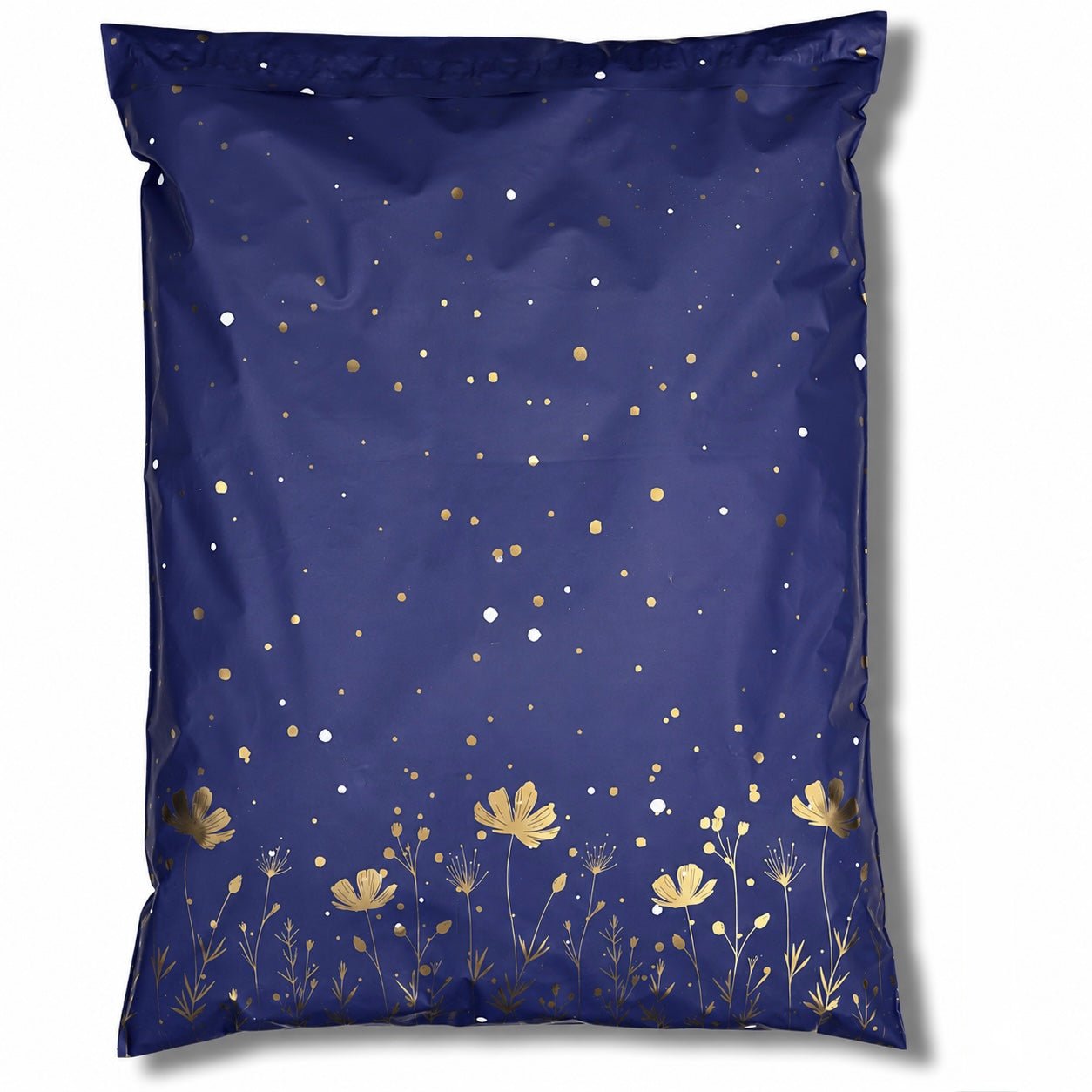 Midnight Bloom 14.5x19 biodegradable poly mailers by Cando Green Pack