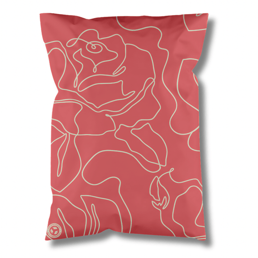 Rosy Amour Biodegradable Mailer 10" x 13" - Cando Green Pack