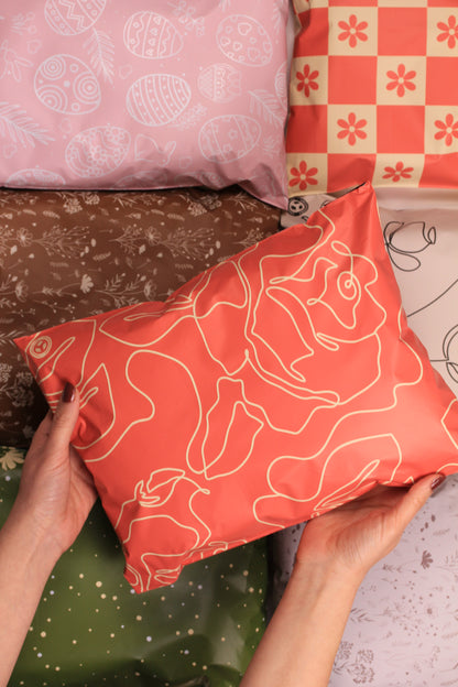 Rosy Amour Biodegradable Mailer 10" x 13" - Cando Green Pack