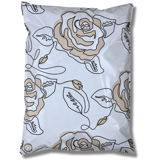 Rose Biodegradable Mailers 14.5" x 19"